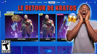 KRATOS DE RETOUR SUR FORTNITE ! (Fin de saison incroyable)