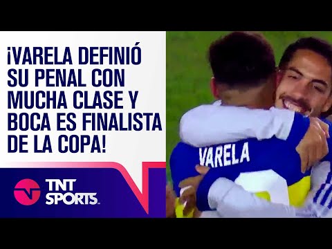 ¡VARELA definió su penal con MUCHA CLASE y BOCA es FINALISTA de la COPA DE LA LIGA!