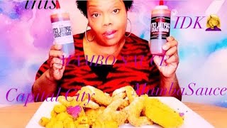 Captain Jays Chicken and Fish #Mukbang...Review on “MAMBO SAUCE”.. Let’s Seee🙃