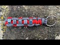 Make a hex nut paracord keychain