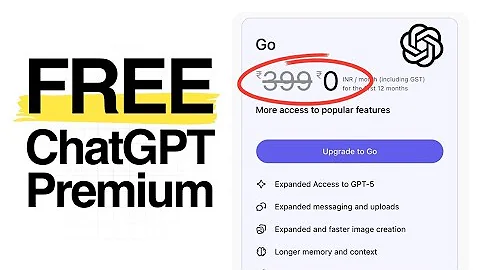 How to Get ChatGPT Pro (Go) Free - Step by Step Guide