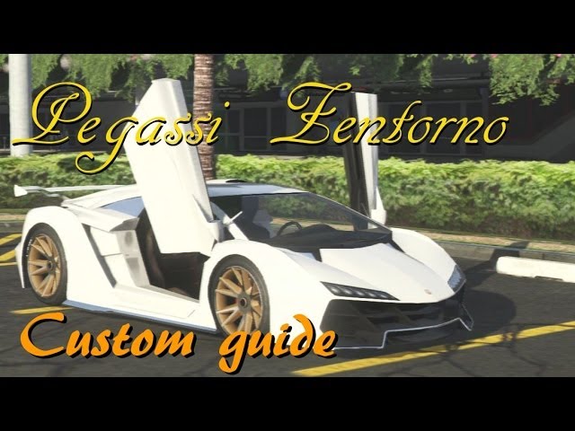 Gta5 ペガッシ ゼントーノ カスタムガイド カスタム事例数種 Youtube