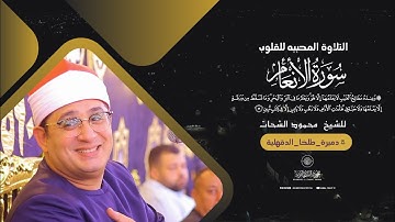 التلاوة المحببه للقلوب سورة الأنعام(وعنده مفاتح الغيب)للشيخ #محمود_الشحات _ دميرة _ طلخا _ الدقهلية