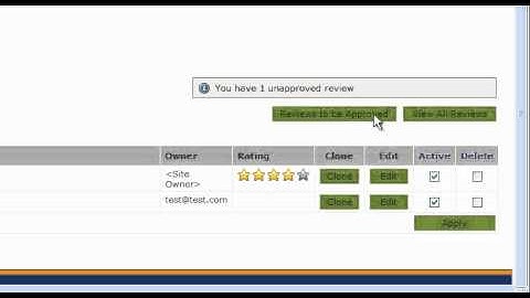 Ad Module How To Approve Reviews - Websiteforge Ecommerce Website