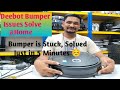 Deebot bumper issues  fix yourself  home just in 5 minutes