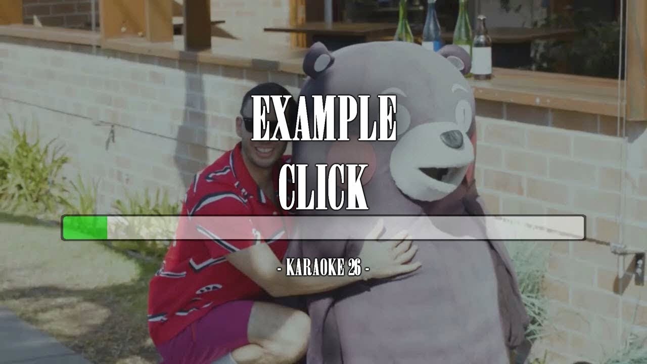 Example - Click - Karaoke (26) [Original Instrumental] - YouTube