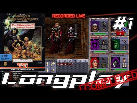 Letu0027s play Eye of the Beholder II: The Legend of Darkmoon | DOS 1991 | #1