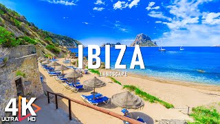 FLYING OVER IBIZA 4K - Video Ultra HD - Scenic Relaxation Film with Relaxing Music