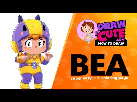 brawl stars bea zeichnen