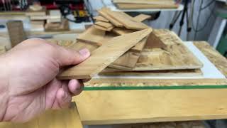 Scrap wood storage inspired by Adam Savage