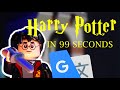 Google translates "Harry Potter in 99 Seconds" by Paint | Lego Stop Motion