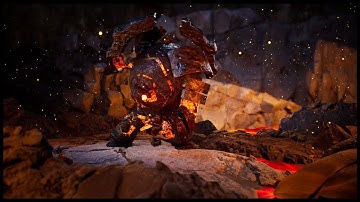 Eldrid of Sinder - Fire Golem | UE4 Showcase