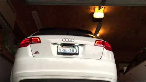 A3 3.2 with Supersprint headers and Neuspeed cat back