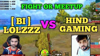 Lolzzz gaming vs Hind gaming 🔥 full intense fight or meetup in the last zone | 4v4 | Pubg emulator