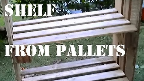 Shelf from Pallets