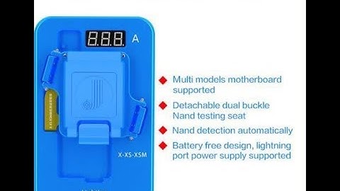 JC N7 N8 NX NAND Brushing Test fixture harddisk motherboard detection tester iPhone 7 8P X