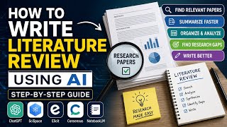 AI Literature Review Tutorial | Complete Guide to Writing a Research Paper Using ChatGPT & AI Tools
