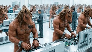 In Future Rich Company Created Half Human & Half Horse To work 24/7 | Movie/Film Summarized in हिंदी