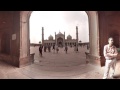 360 video: View of Jama Masjid, Delhi, India
