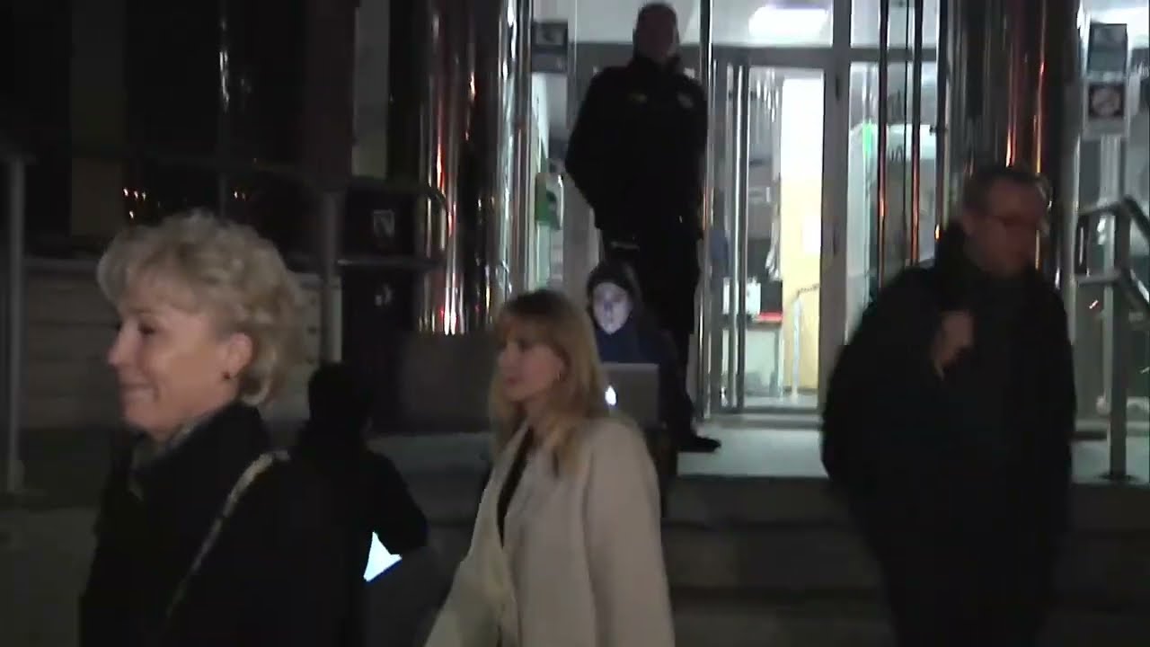 Judith González sale de los Juzgados de Plaza de Castilla