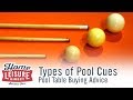 What are the Differences Between the Various Types of Pool and Snooker Cue?