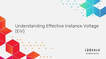 Understanding Effective Instance Voltage (EIV) for IR Drop-Aware Timing