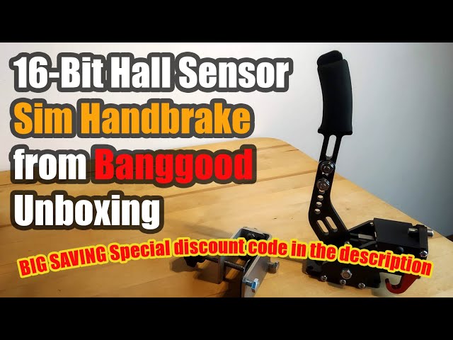 16-Bit Hall Sensor Sim Handbrake from Banggood 