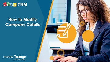 How to Modify Company Details in Zoho CRM