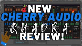 NEW Cherry Audio Quadra Synthesizer Plugin Review