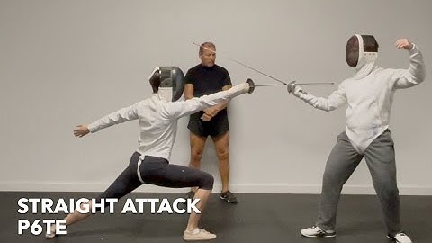 Smallsword: Straight Attack Parry 6te Tactical Exercise