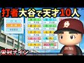 【栄冠ナイン】天才大谷翔平(打者専念)で天才10人だけで3年間プレイしたらどんな成績残すのか?【パワプロ2023】