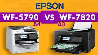 EPSON WORKFORCE 7820 A3 VS WF 5970 A4