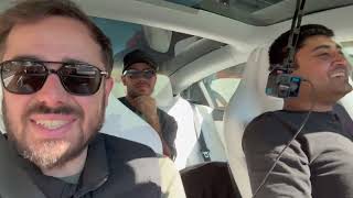 Tesla FSD is Smoother than Waymo 🤖🚘 w/ Omar Whole Mars & Aidan (FSD v12.5.6.3)