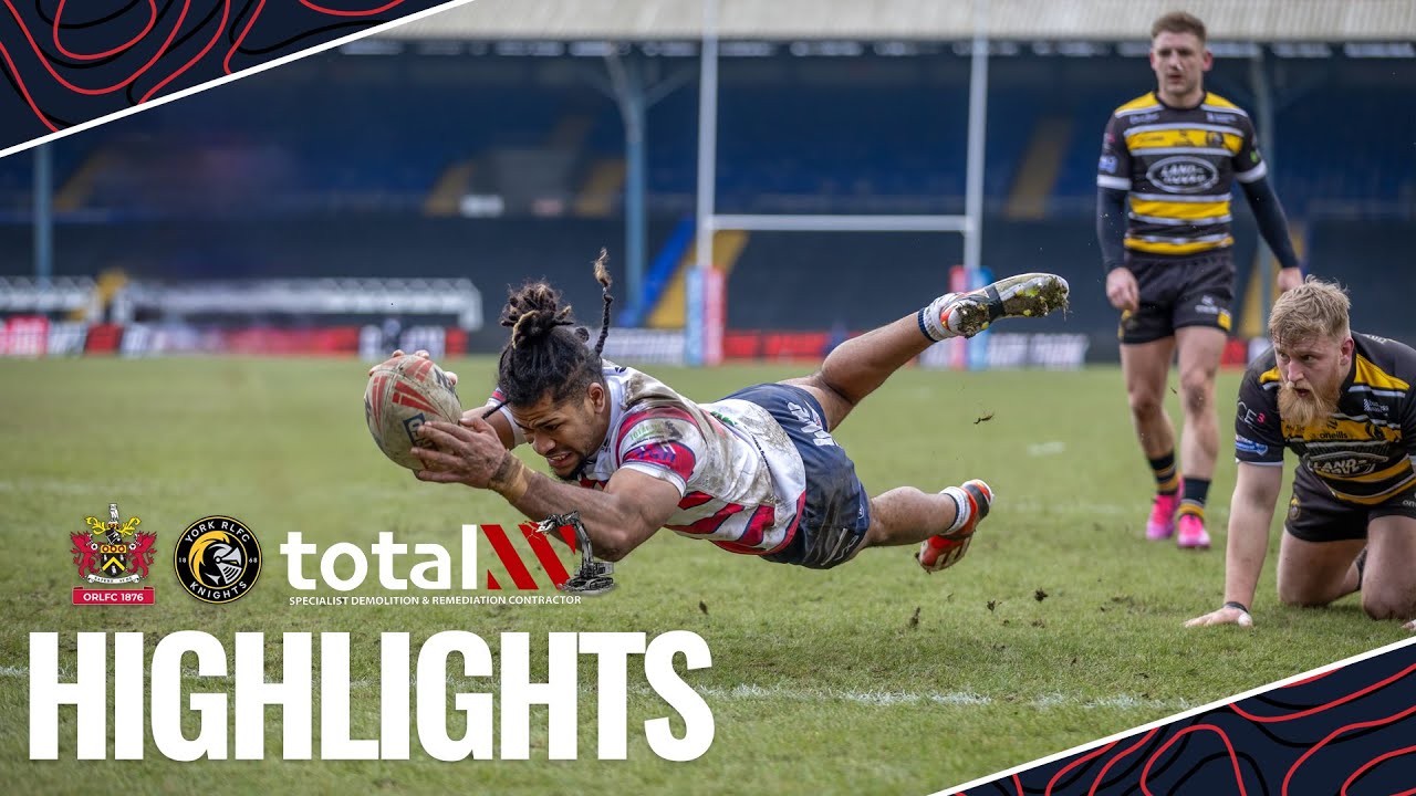 HIGHLIGHTS: Oldham 50-4 York Knights