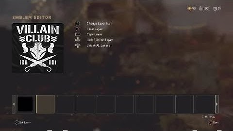 CoD: WWII Villain emblem Tutorial