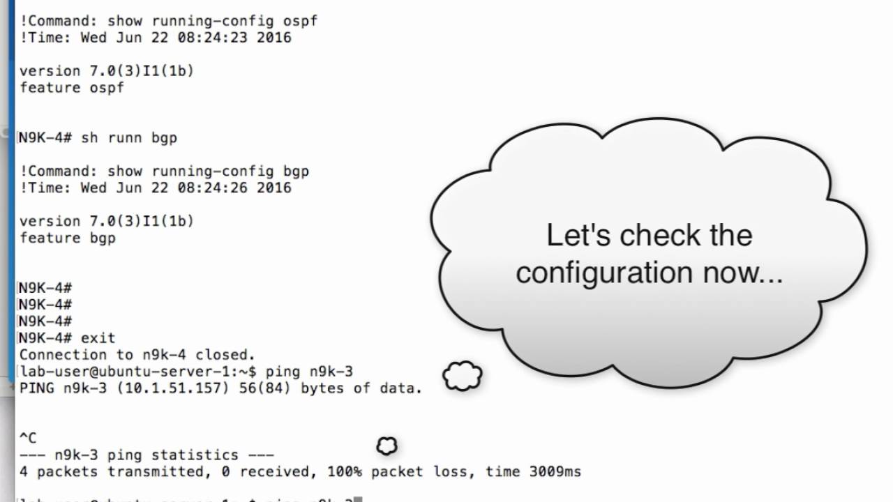 Deploying lab configs over NXOS