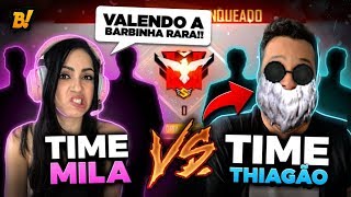 Time Mila VS Time Thiagão