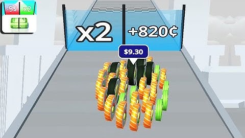 MONEY RUSH ALL SKINS UNLOCKED GAMEPLAY WALKTHROUGH PART 2 IOS,ANDROID