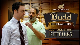 My First Fitting For New Bespoke Shirts | With Budd Shirtmakers