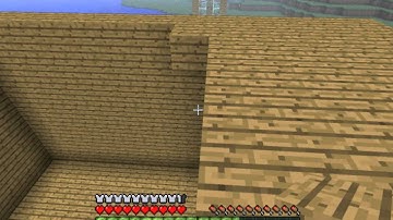 Minecraft Part 1 Building a House (Let