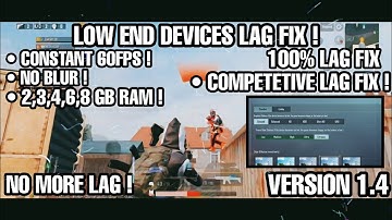 SAY GOOD BYE TO LAG | LOW END DEVICES LAG FIX | CONTENT • FTW