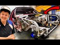 The bosss amc pacer gets brand new custom suspension and motor mounts