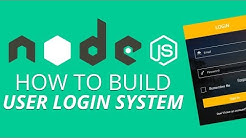 How to Build User Login System Using Nodejs | Nodejs & its Installation - Durasi: 1.46.28. 