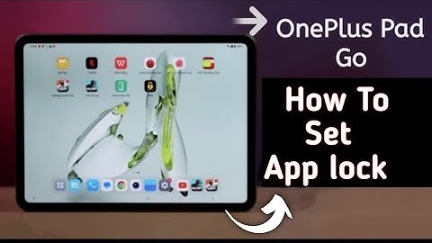 How To App lock In Oneplus Tab Go | Oneplus Tab Go me Applock kaise lagaye,