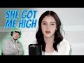 DANELIYA GOT US HIGH! | Bodybuilder Reacts -  High By The Beach - Daneliya Tuleshova