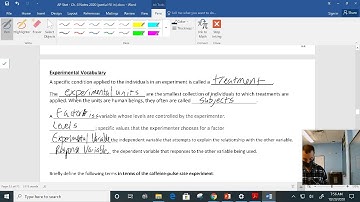 AP Stat - 4.2 Observational Studies & Experiments Day 1