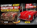 💥 “Satisfying ASMR! Forgotten 1957 Porsche 356 Speedster Fully Restored 😱”