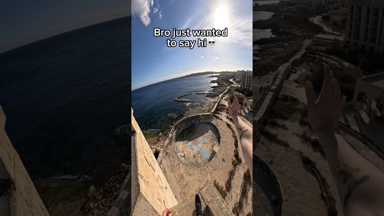 How I found new friends in this abandoned building😳 