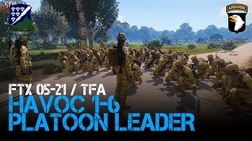 FTX 05-21 TFA | Acting Platoon Leader | 506th IR ArmA 3