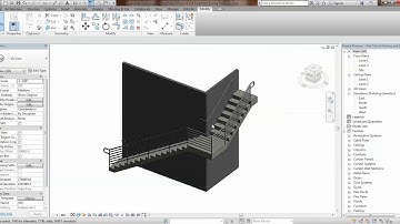 Revit Tutorial -  Wall Mount Hand Rail